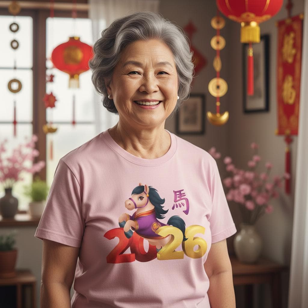 Year Of The Horse T-Shirt Or Bodysuit, More Colours, Chinese New Year Celebrations