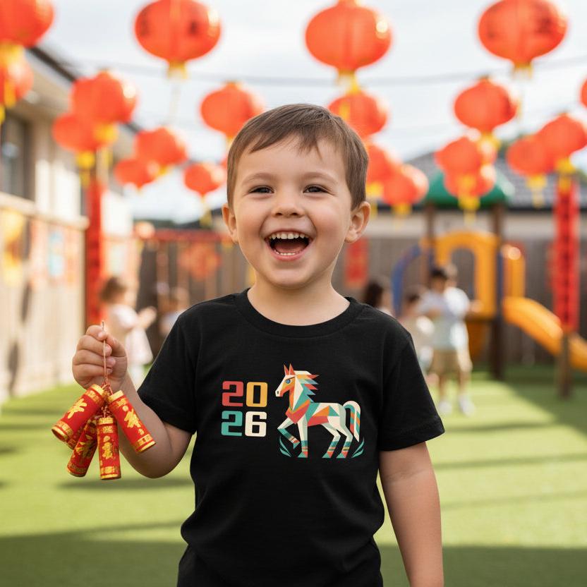 Year Of The Horse T-Shirt Or Bodysuit, More Colours, Chinese New Year Celebrations