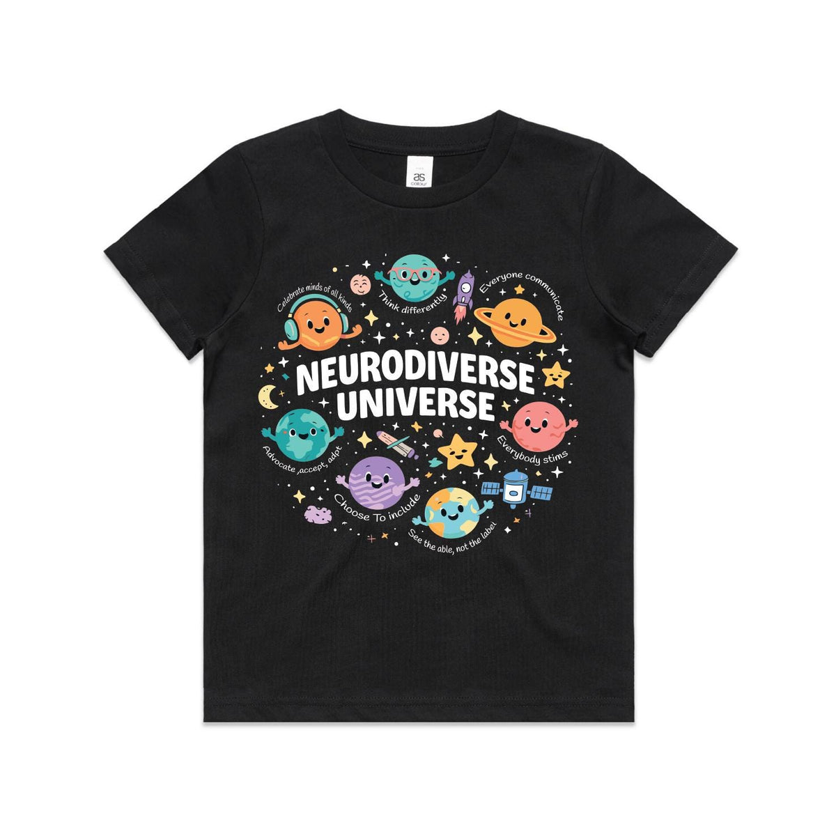 Neurodiverse Universe Shirt | Autism Awareness | MORE COLOURS &amp; STYLES