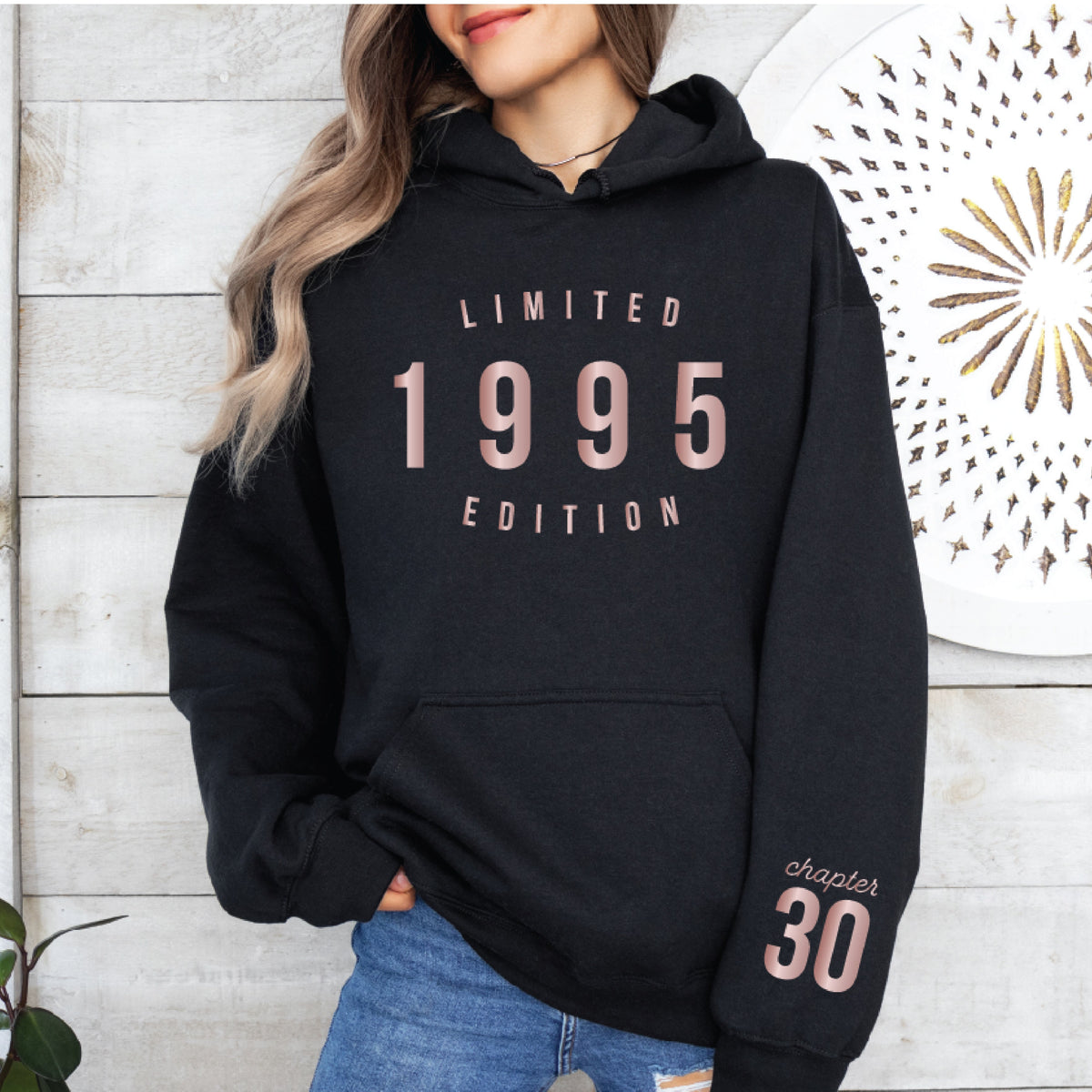 Limited Edition Birthday Hoodie With Personalised Year (MORE COLOURS)