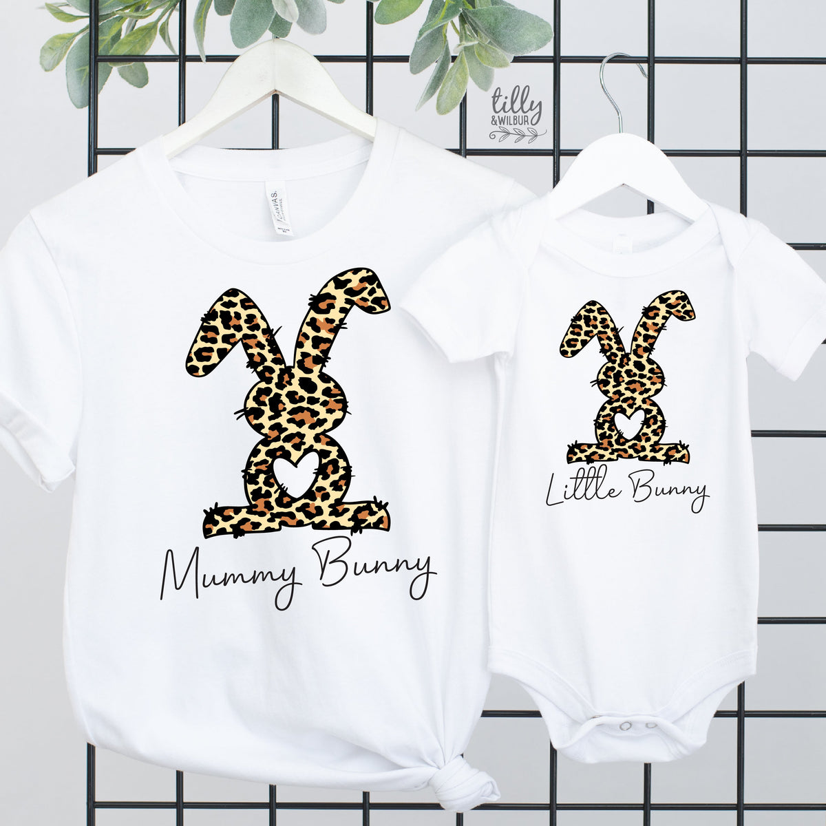 Matching Easter Bunny Mum and Baby Outfit | Mummy Bunny &amp; Little Bunny Shirts | Family Easter Outfit Australia