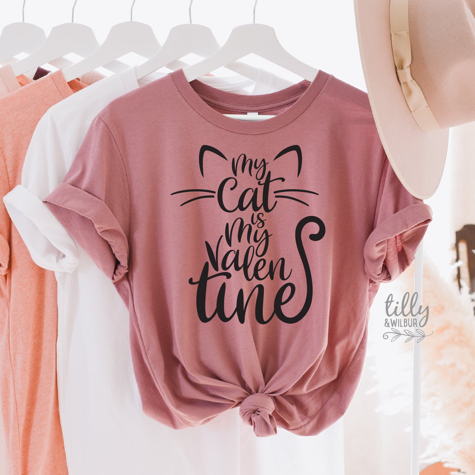 My Cat Is My Valentine MORE COLOURS & STYLES