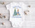 Personalised Peter Rabbit First Christmas Bodysuit