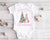 Personalised Peter Rabbit (Flopsy) First Christmas Bodysuit