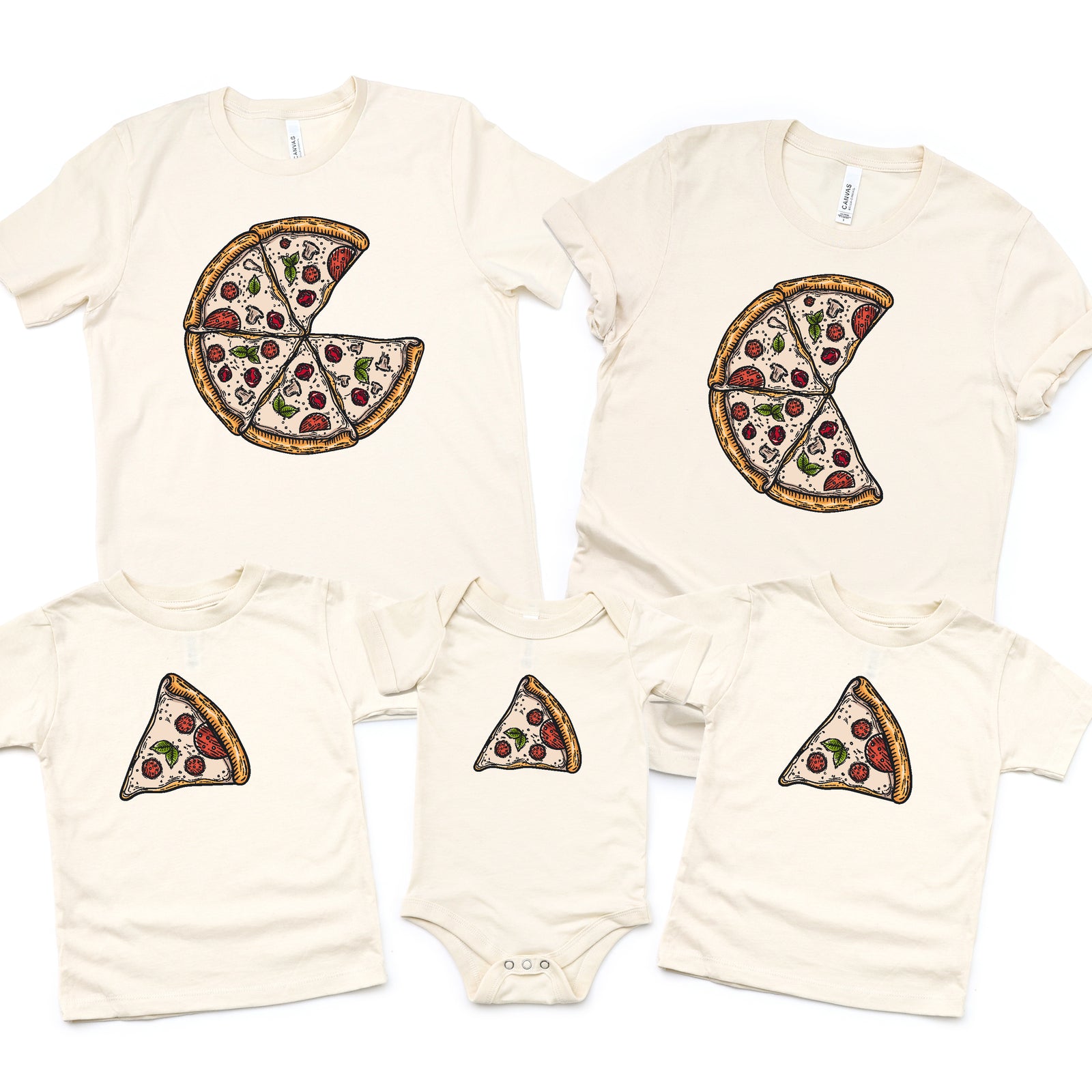 Matching Pizza- Choose your Slice (MORE COLOURS & STYLES)