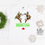 Reindeer With Custom Name (MORE COLOURS & STYLES)