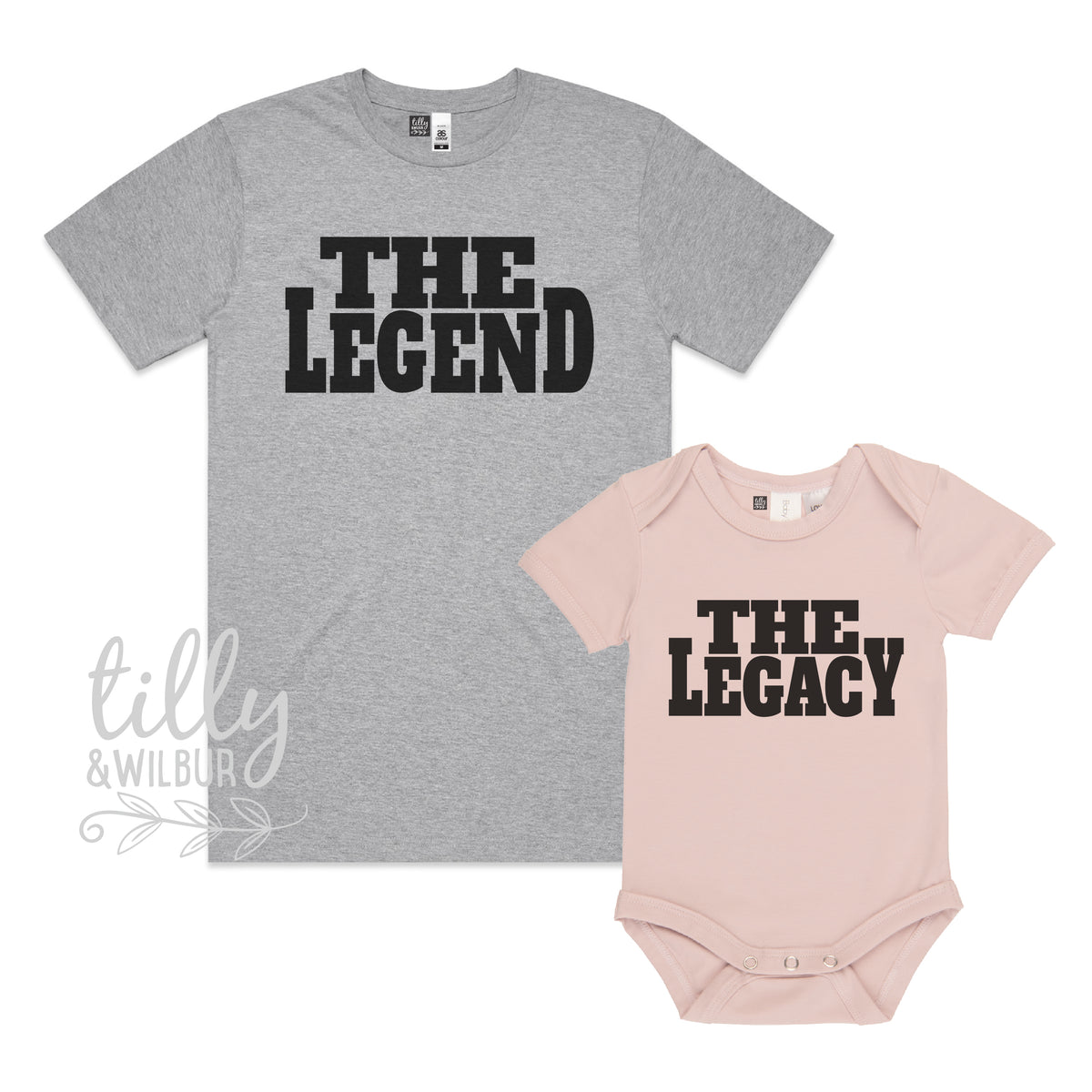 The Legend The Legacy Father Matching Outfits