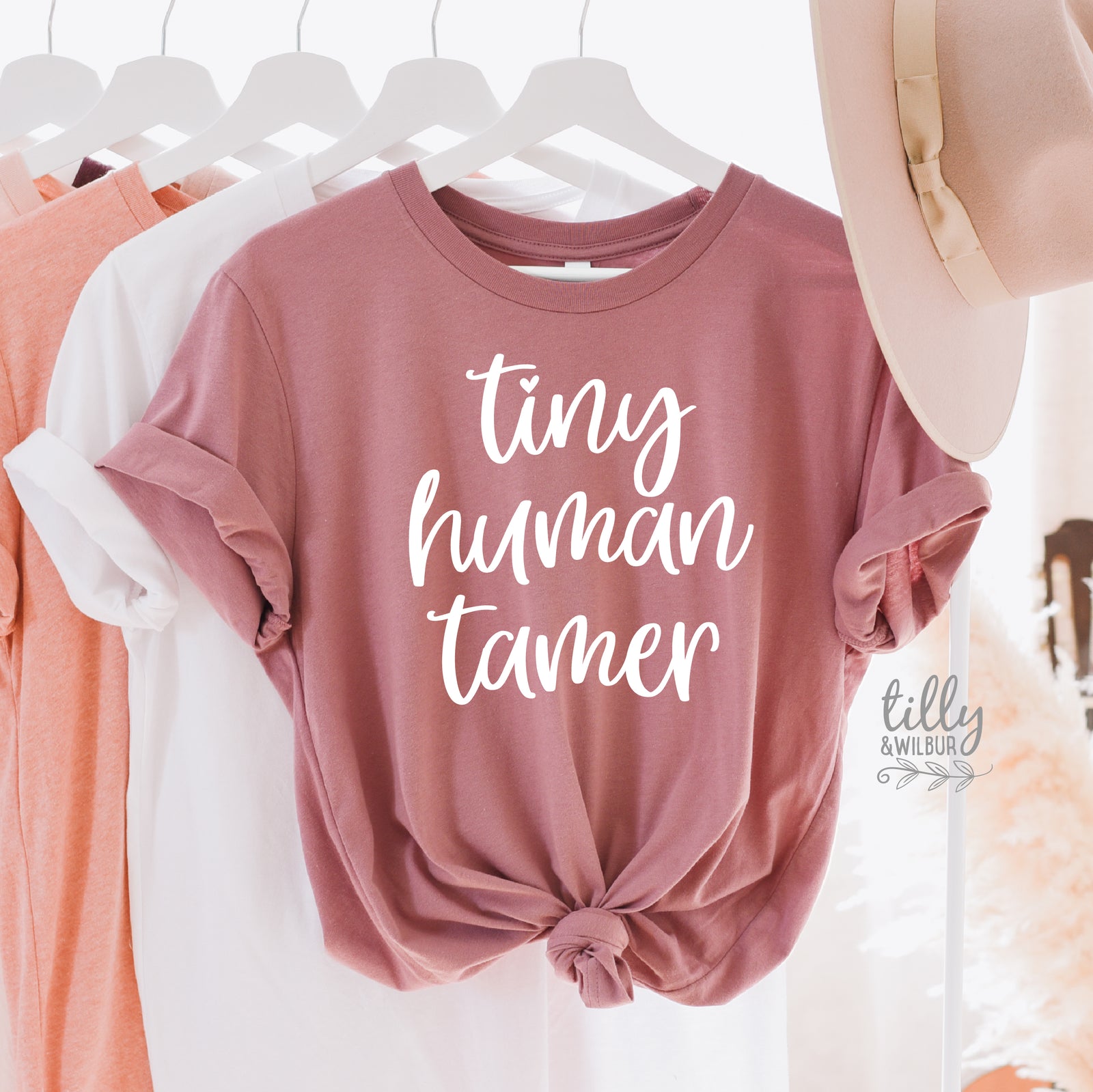 Tiny Human Tamer Shirt | Mother’s Day Gift for Mum | Mum T-Shirt Australia | Gift for Mum | All Colours & Styles