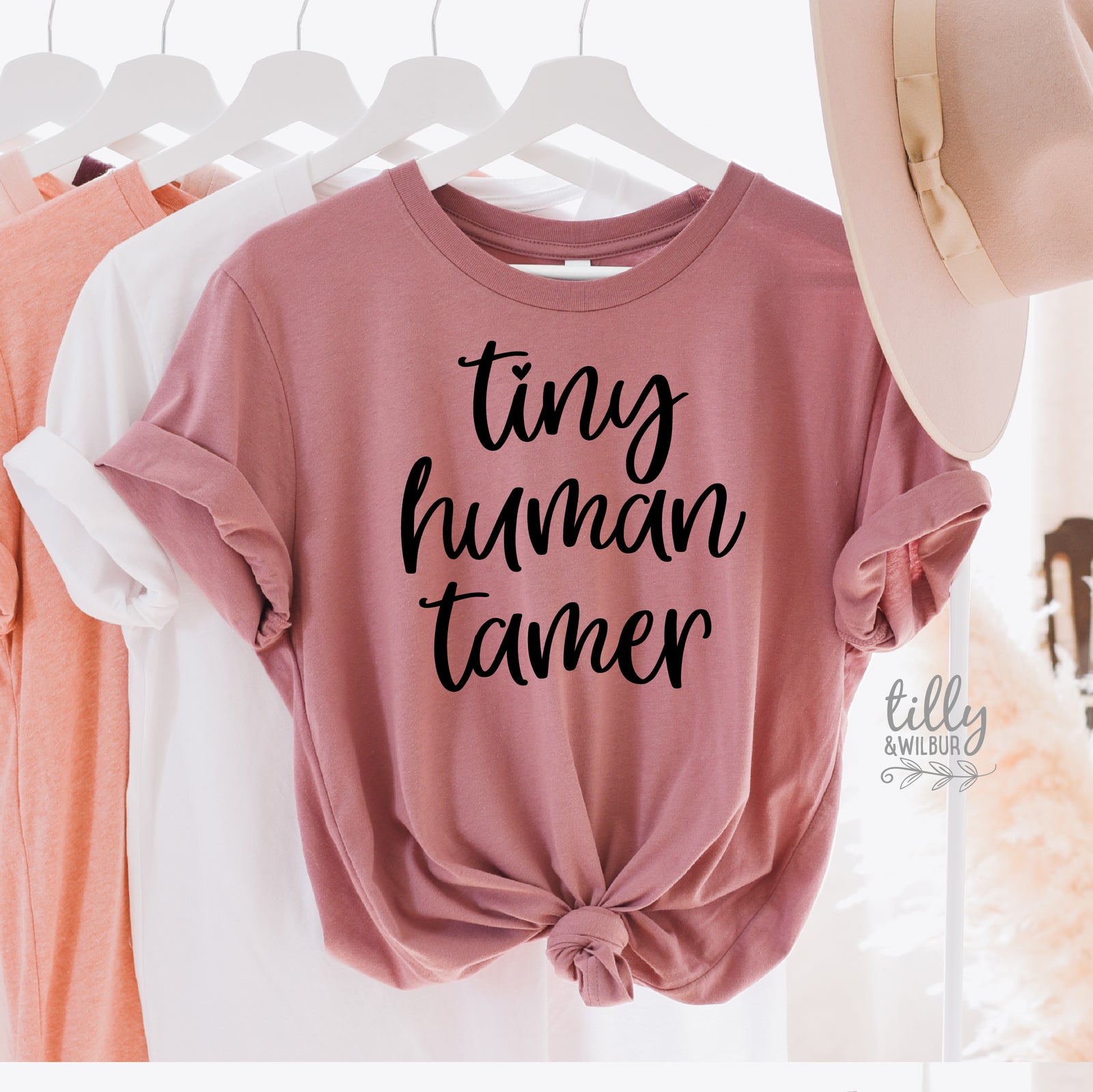 Tiny Human Tamer Shirt | Mother’s Day Gift for Mum | Mum T-Shirt Australia | Gift for Mum | All Colours & Styles