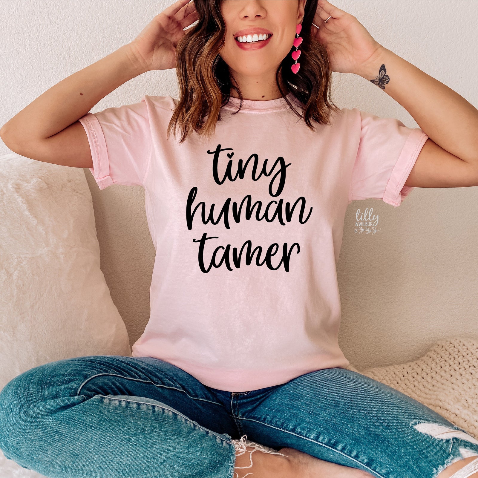 Tiny Human Tamer Shirt | Mother’s Day Gift for Mum | Mum T-Shirt Australia | Gift for Mum | All Colours & Styles
