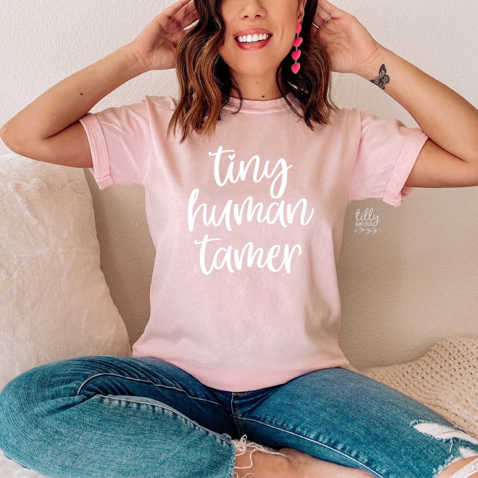 Tiny Human Tamer Shirt | Mother’s Day Gift for Mum | Mum T-Shirt Australia | Gift for Mum | All Colours & Styles