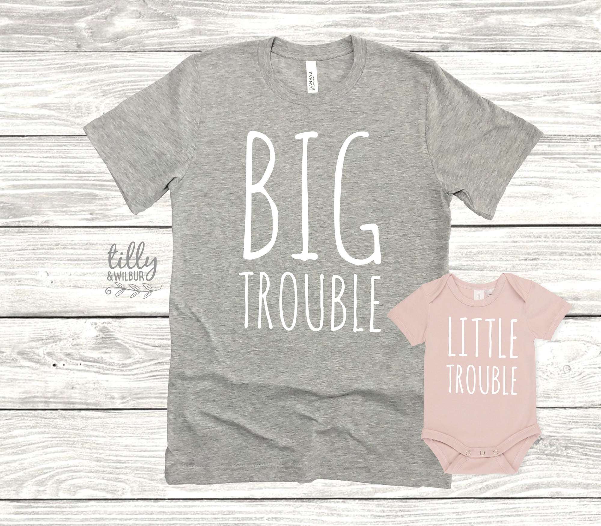 Big Trouble Little Trouble Matching Outfits