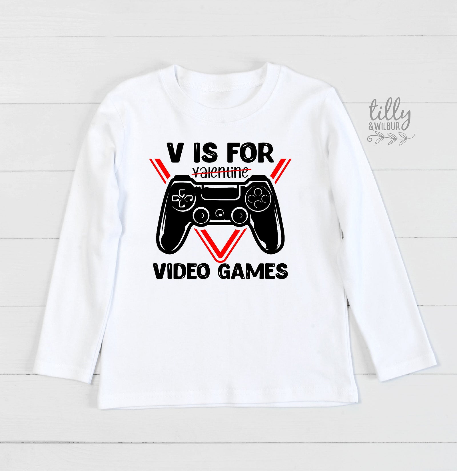 V Is For Video Games T-Shirt, V Is For Valentine's Day T-Shirt, Funny Valentine's Day T-Shirt, Funny Men's Valentine's Day T-Shirt, Gaming