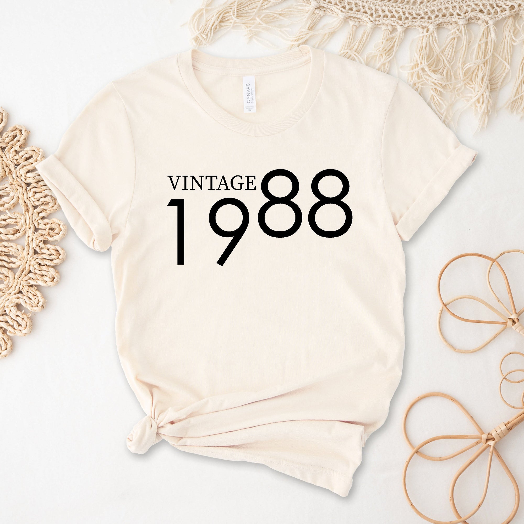 Vintage With Custom Year (MORE COLOURS & STYLES)