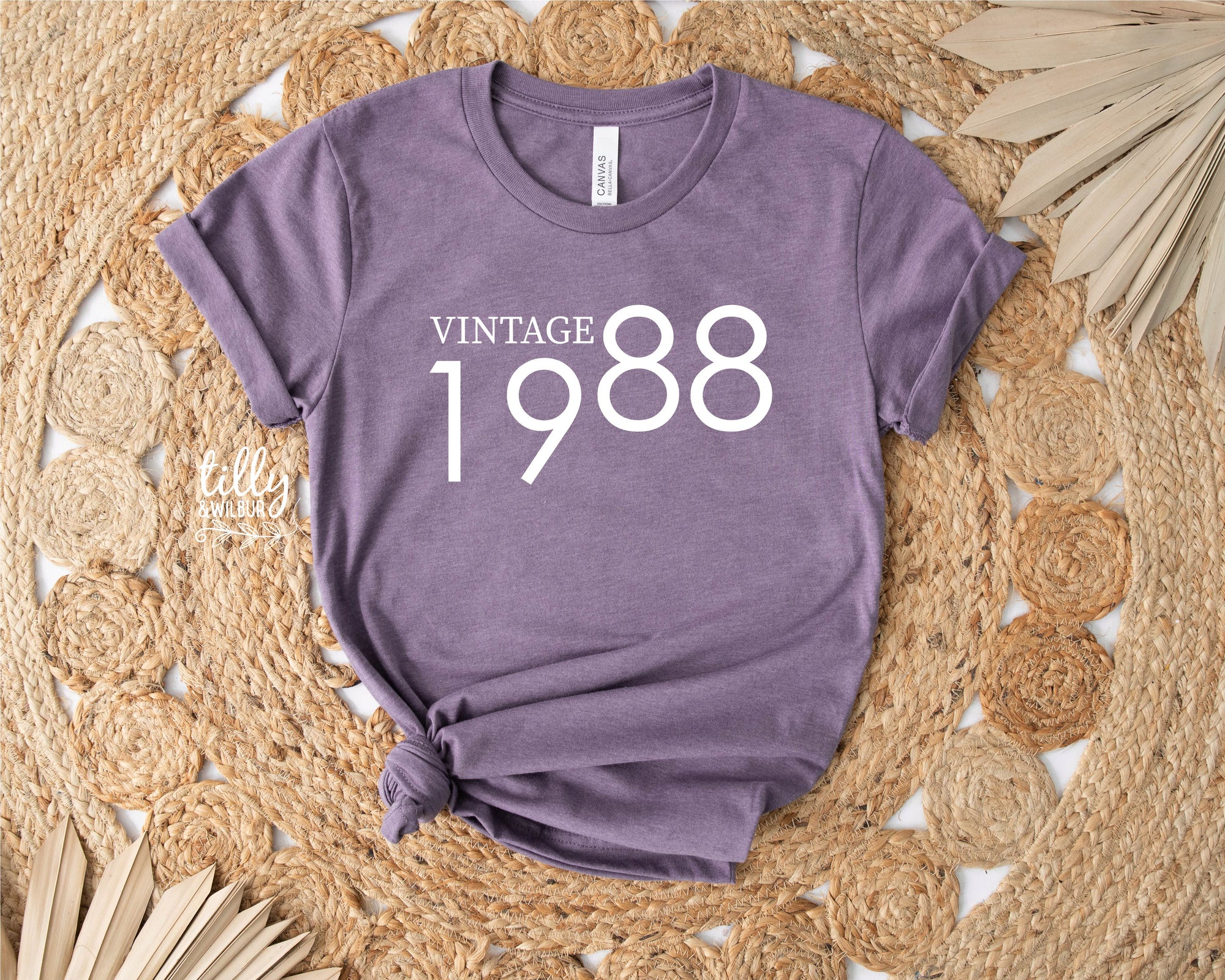 Vintage With Custom Year (MORE COLOURS & STYLES)