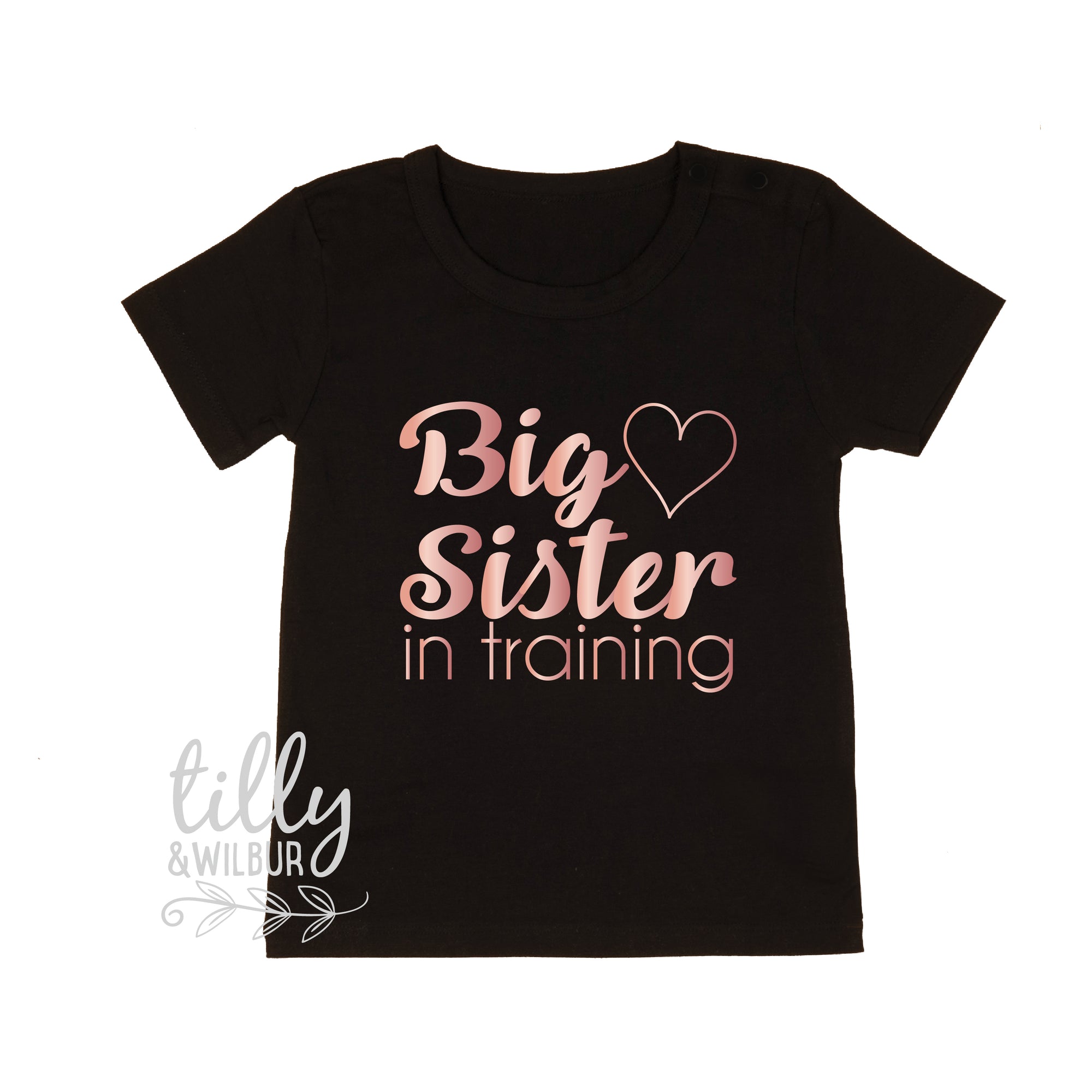 Big Sister In Training Girls T-Shirt