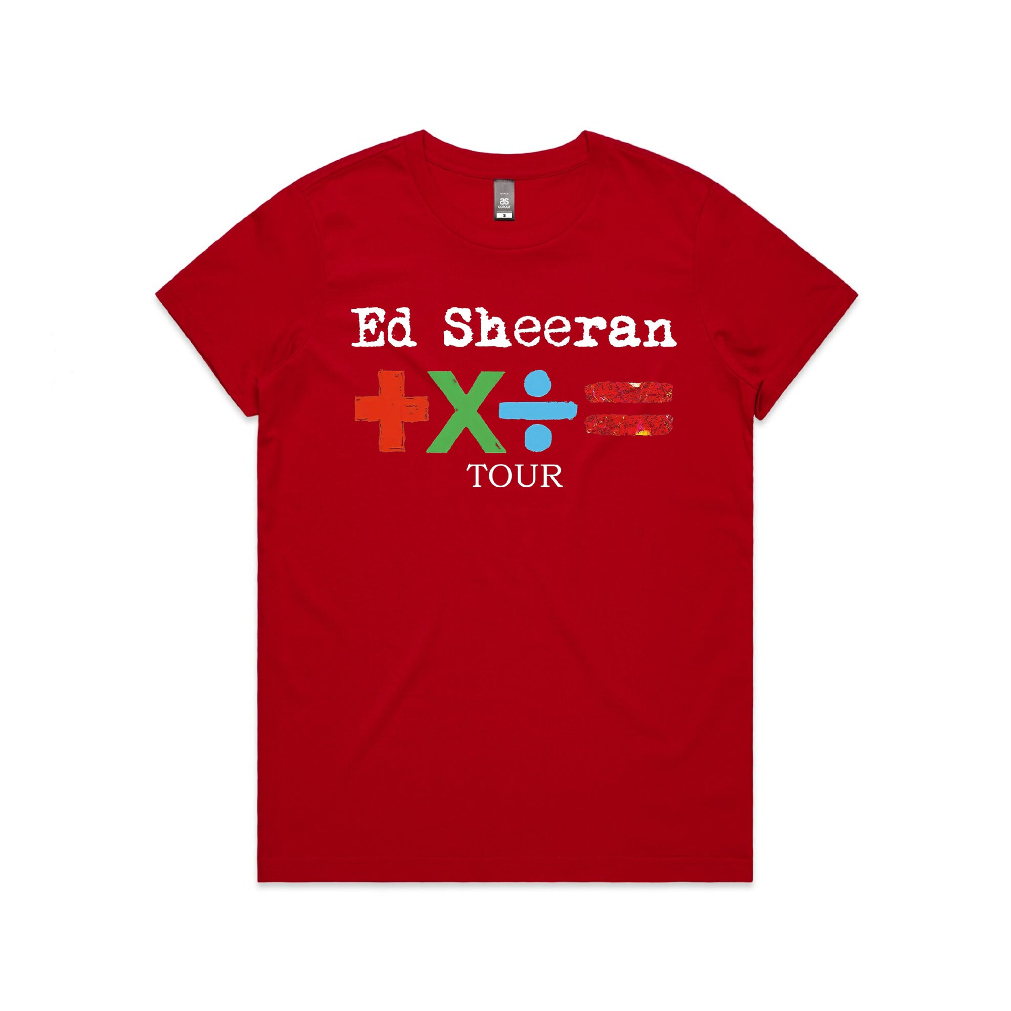 Ed Sheeran Mathematics Tour (MORE COLOURS & STYLES)