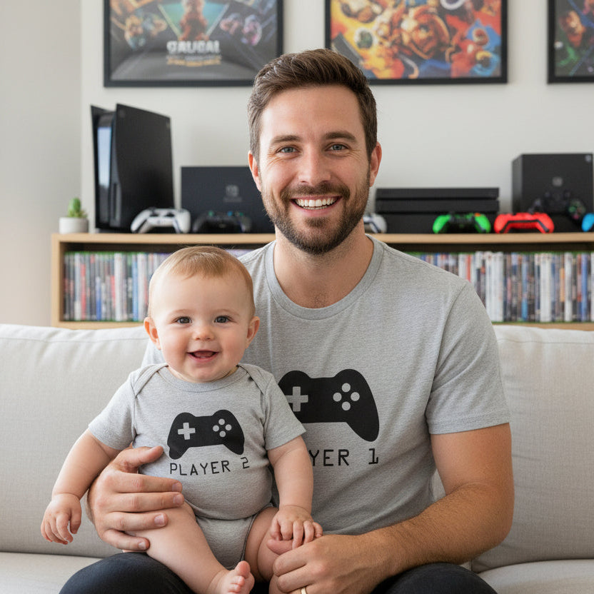 Player 1 Player 2 Player 3 &amp; Up (MORE COLOURS &amp; STYLES)