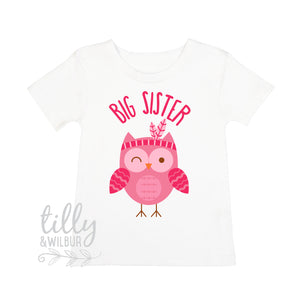 Big Sister Owl T-Shirt