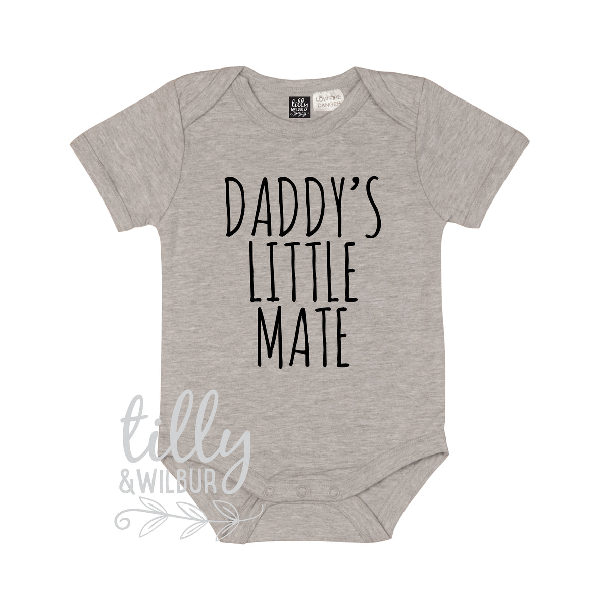 Daddy&#39;s Little Mate Baby Bodysuit