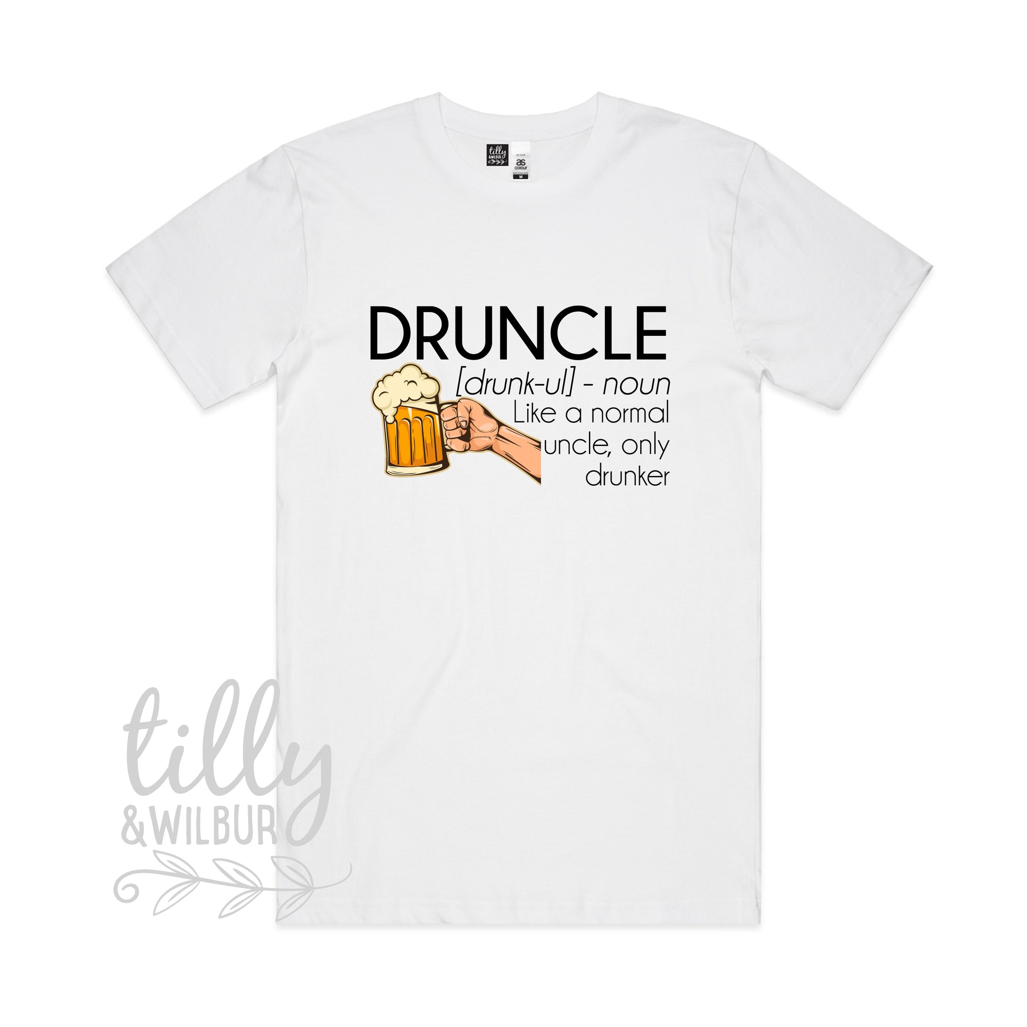 Druncle Just Like A Normal Uncle Only Drunker Men's T-Shirt