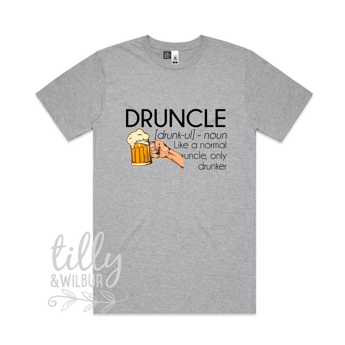 Druncle Just Like A Normal Uncle Only Drunker Men&#39;s T-Shirt