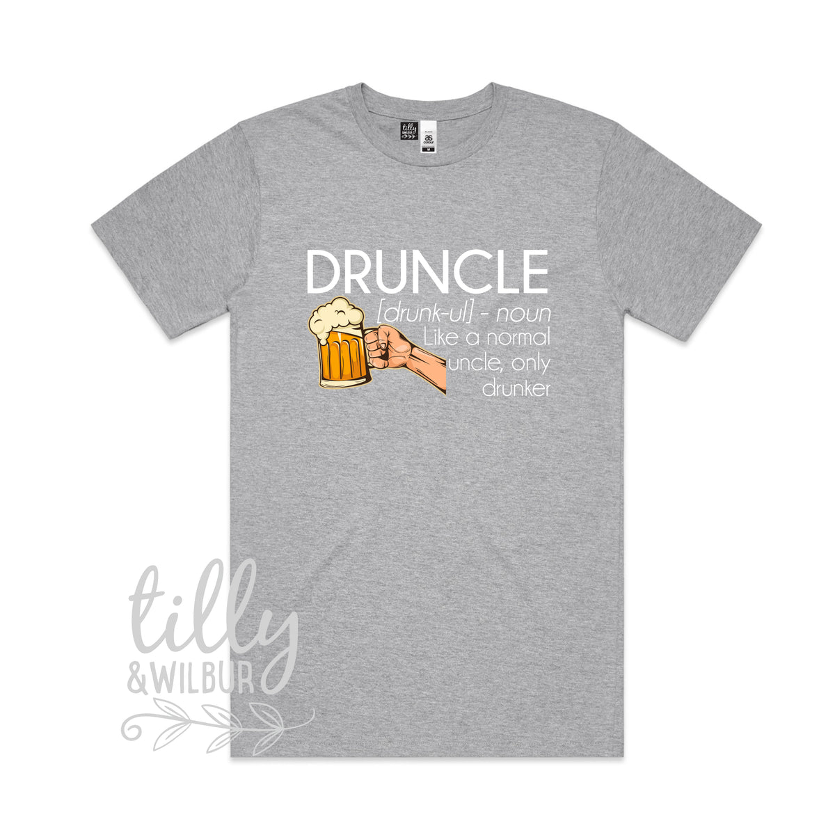 Druncle Just Like A Normal Uncle Only Drunker Men&#39;s T-Shirt