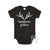 Handsome Fellow Baby Boy Outfit, Woodland Theme, Deer Antlers, Black Cotton Bodysuit, New baby Boy Gift, Boho Hipster Design