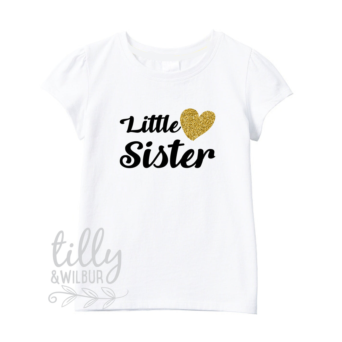 Little Sister T-Shirt For Girls, Pregnancy Announcement Shirt, I&#39;m Going To Be A Little Sister, Sister T-Shirt Gift, Little Sister Shirt