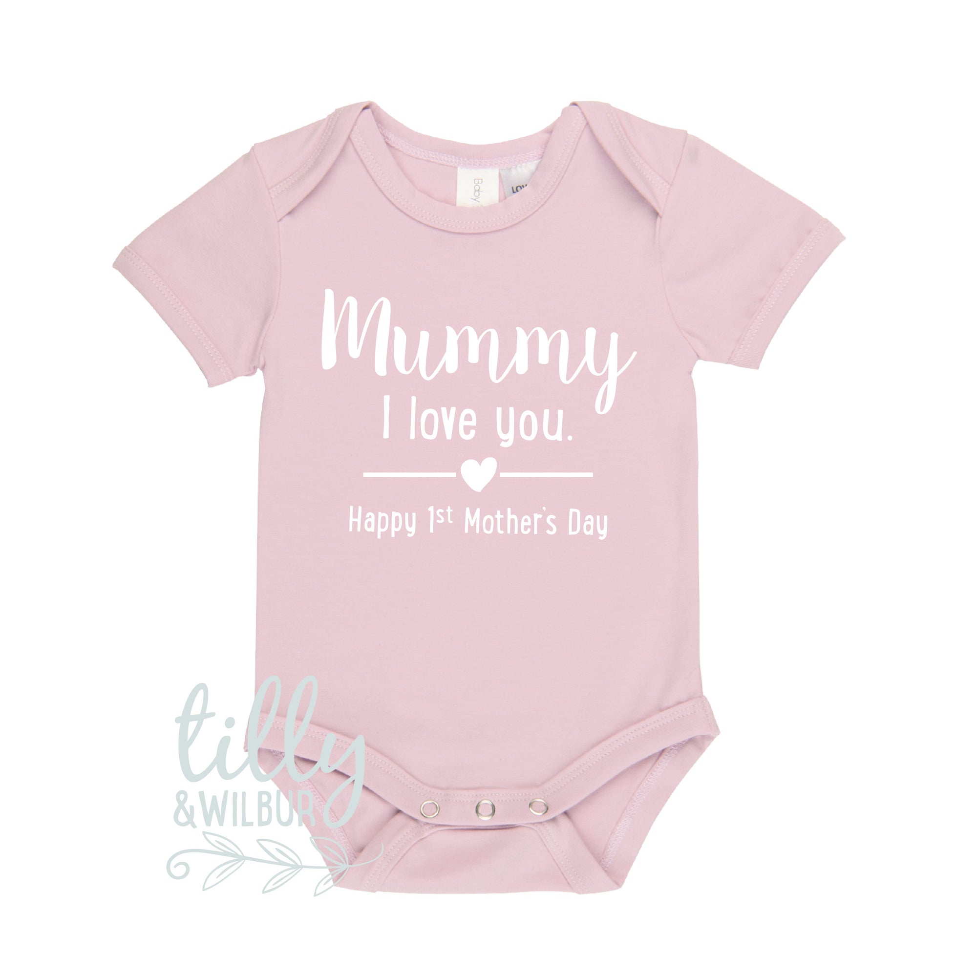Mummy I Love You Happy 1st Mother's Day, Mother's Day Baby Bodysuit, First Mother's Day Outfit, Mother's Day Gift, Best Mummy Ever, Mum