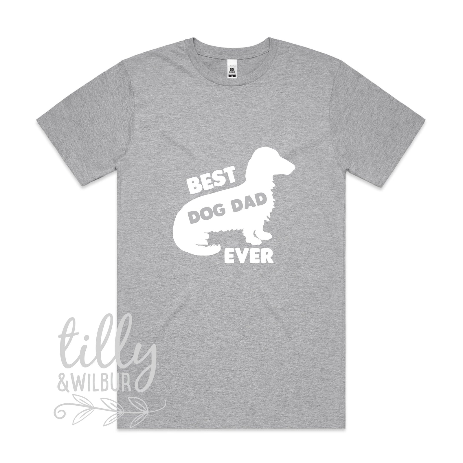 Best Dog Dad Ever, Dachshund Father&#39;s Day Gift, Birthday, Sausage Dog Dad Gift, Wiener Shirt, Weiner Clothing, Longhaired Dachshund Clothing