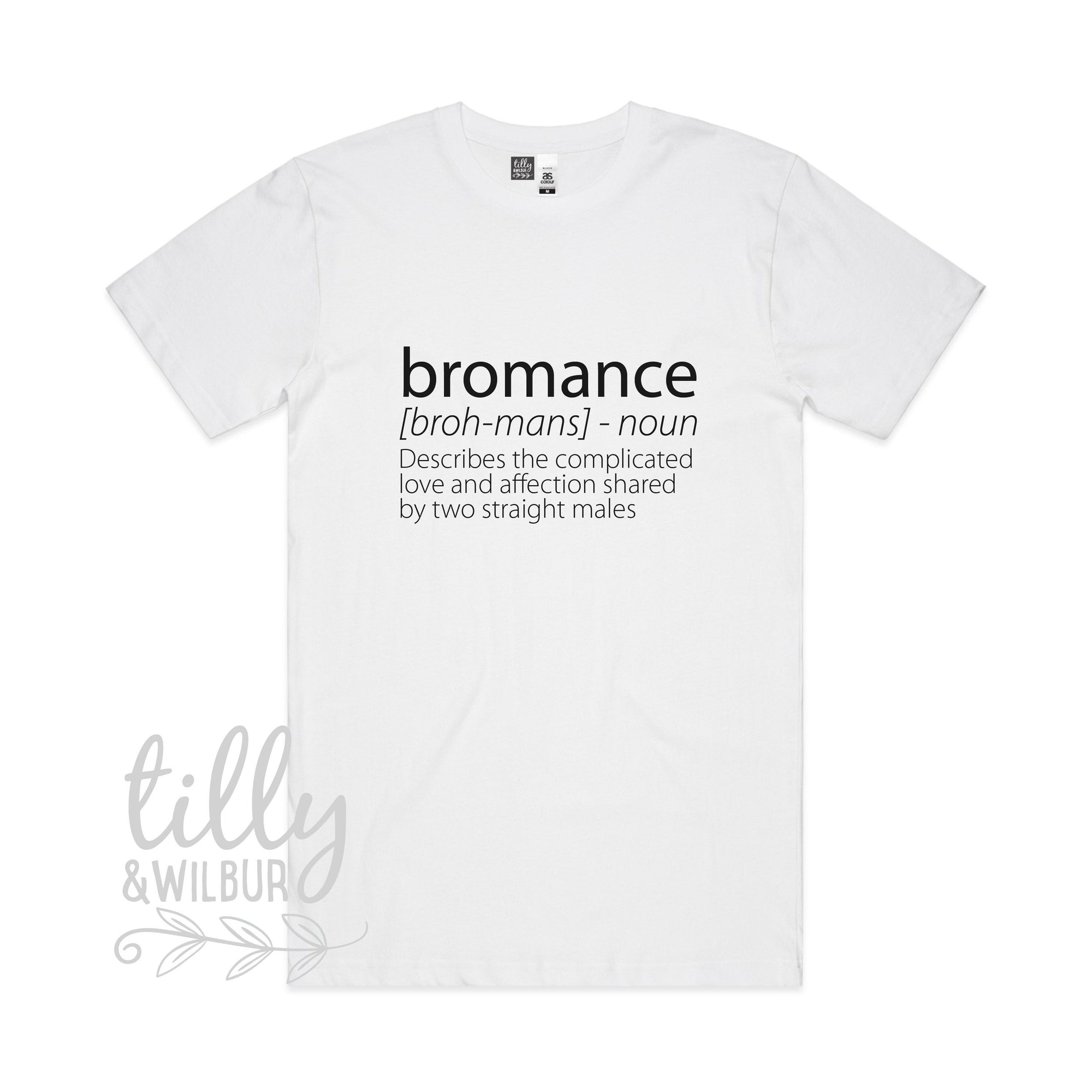 Bromance T-Shirt, Funny Bromance Tee For Men, Funny Men&#39;s Gift, Best Friend T-Shirt For Men, The Bromance Is Real, Brother Shirt, Brotherly
