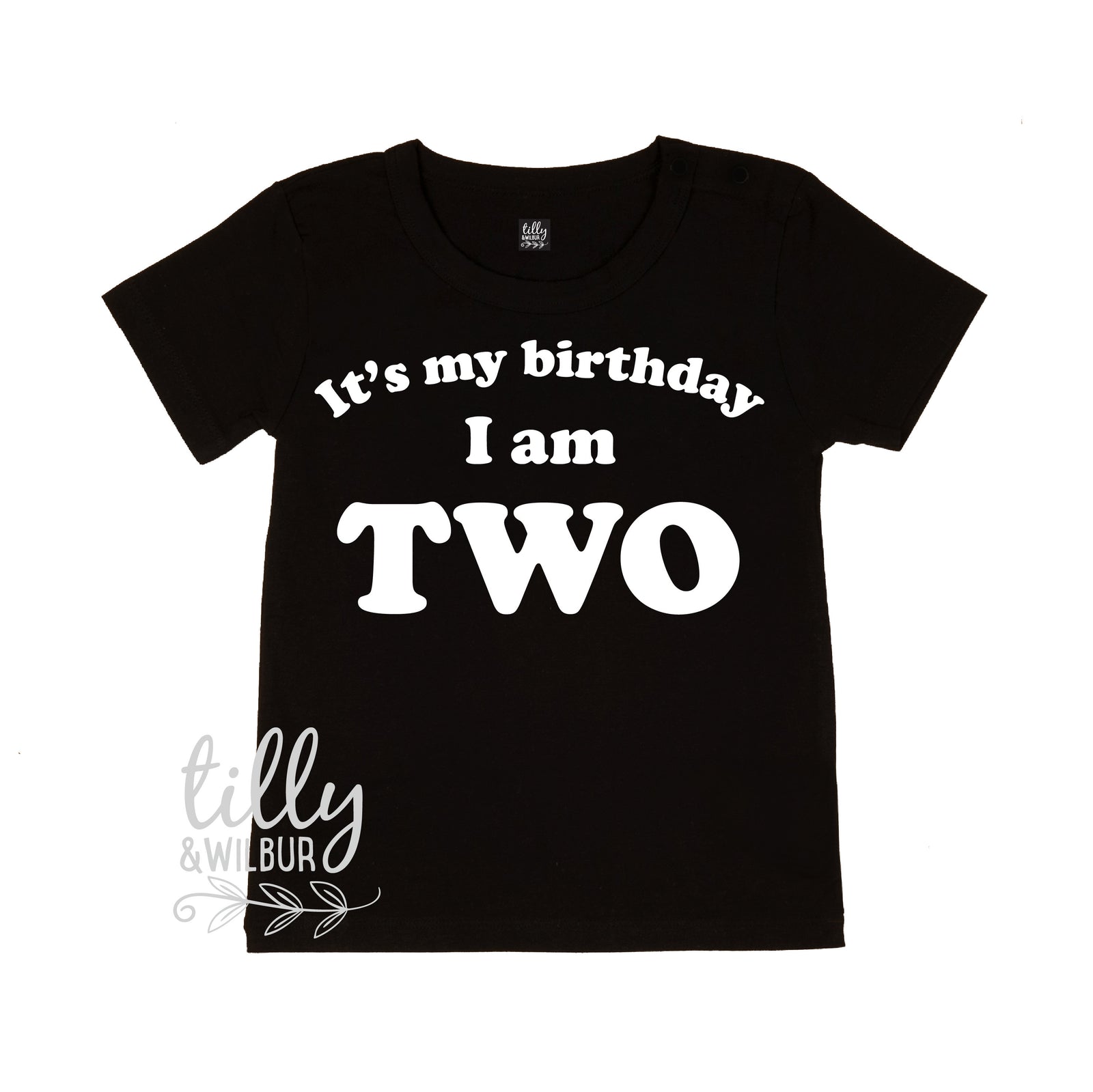 It&#39;s My Birthday I Am Two T-Shirt, I am Two Shirt, 2nd Birthday T-Shirt, Second Birthday T-Shirt, Two Today Shirt, Kids 2nd Birthday T-Shirt
