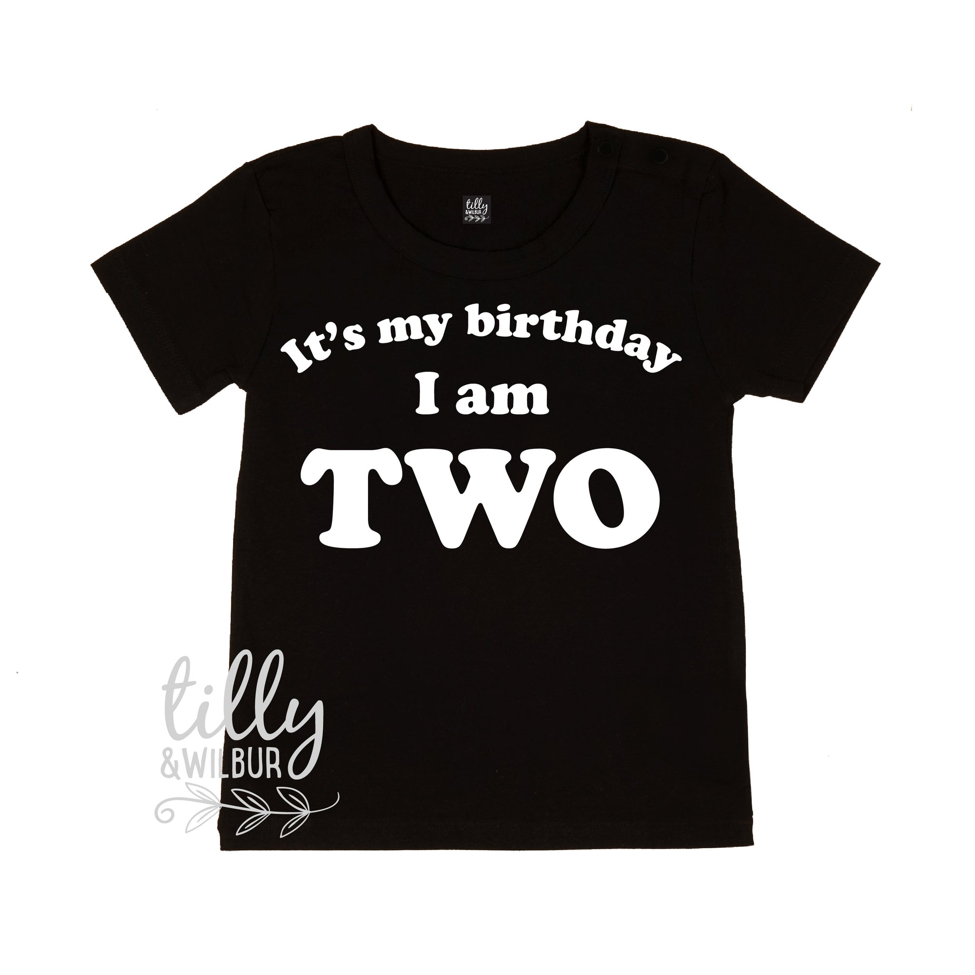 It&#39;s My Birthday I Am Two T-Shirt, I am Two Shirt, 2nd Birthday T-Shirt, Second Birthday T-Shirt, Two Today Shirt, Kids 2nd Birthday T-Shirt
