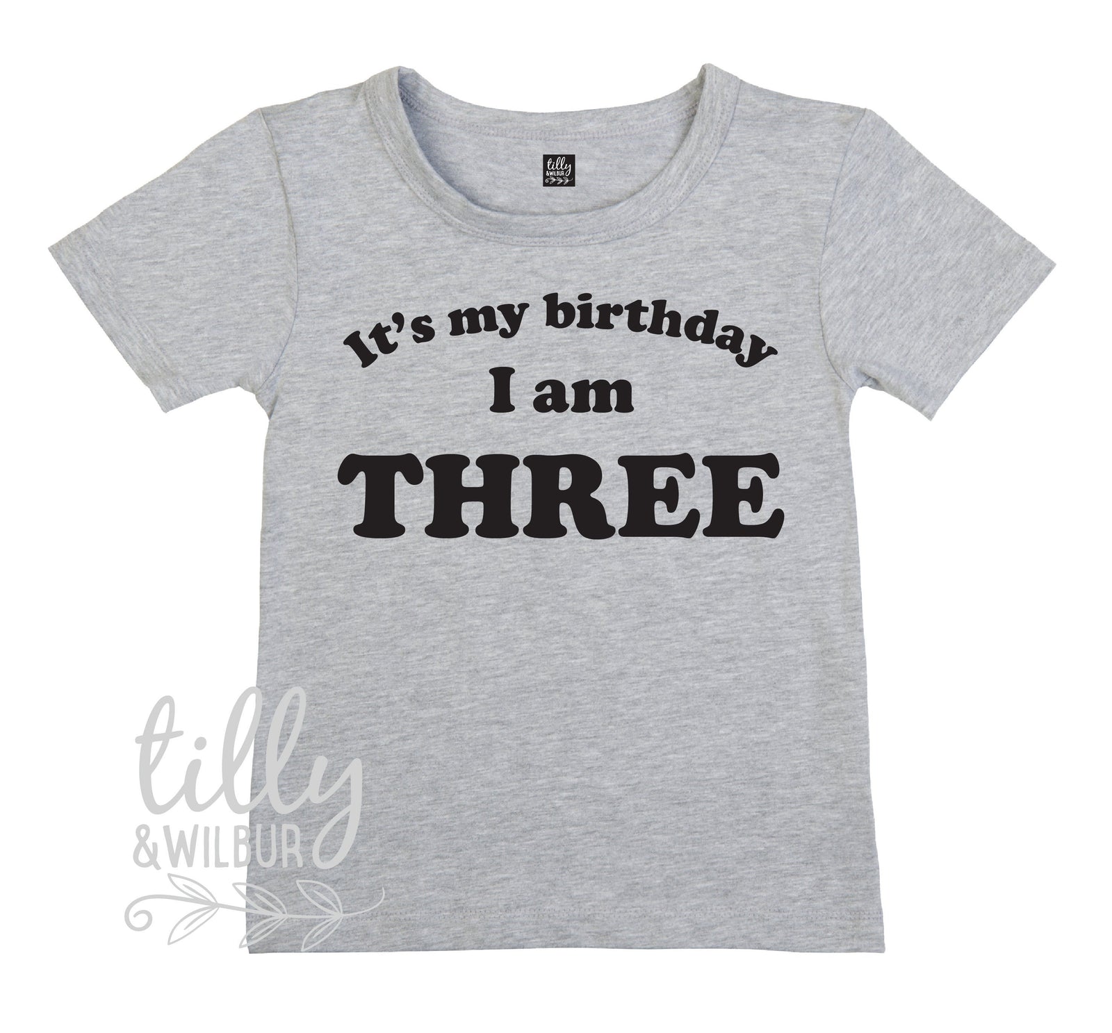 It&#39;s My Birthday I Am Three T-Shirt, I am Three Shirt, 3rd Birthday T-Shirt, Third Birthday T-Shirt, Three Today Shirt, Third Birthday Gift