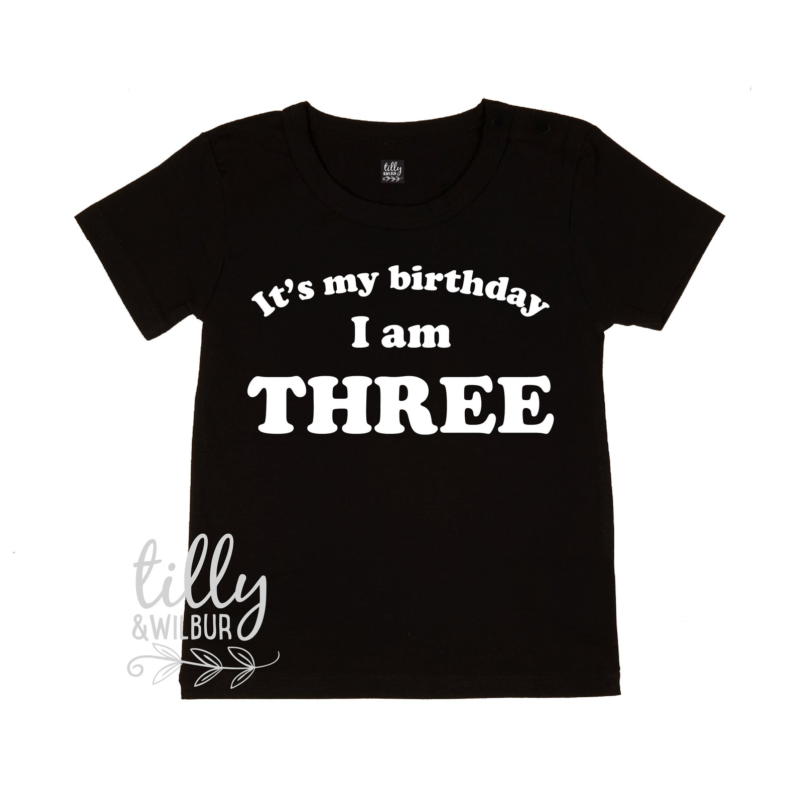 It&#39;s My Birthday I Am Three T-Shirt, I am Three Shirt, 3rd Birthday T-Shirt, Third Birthday T-Shirt, Three Today Shirt, Third Birthday Gift