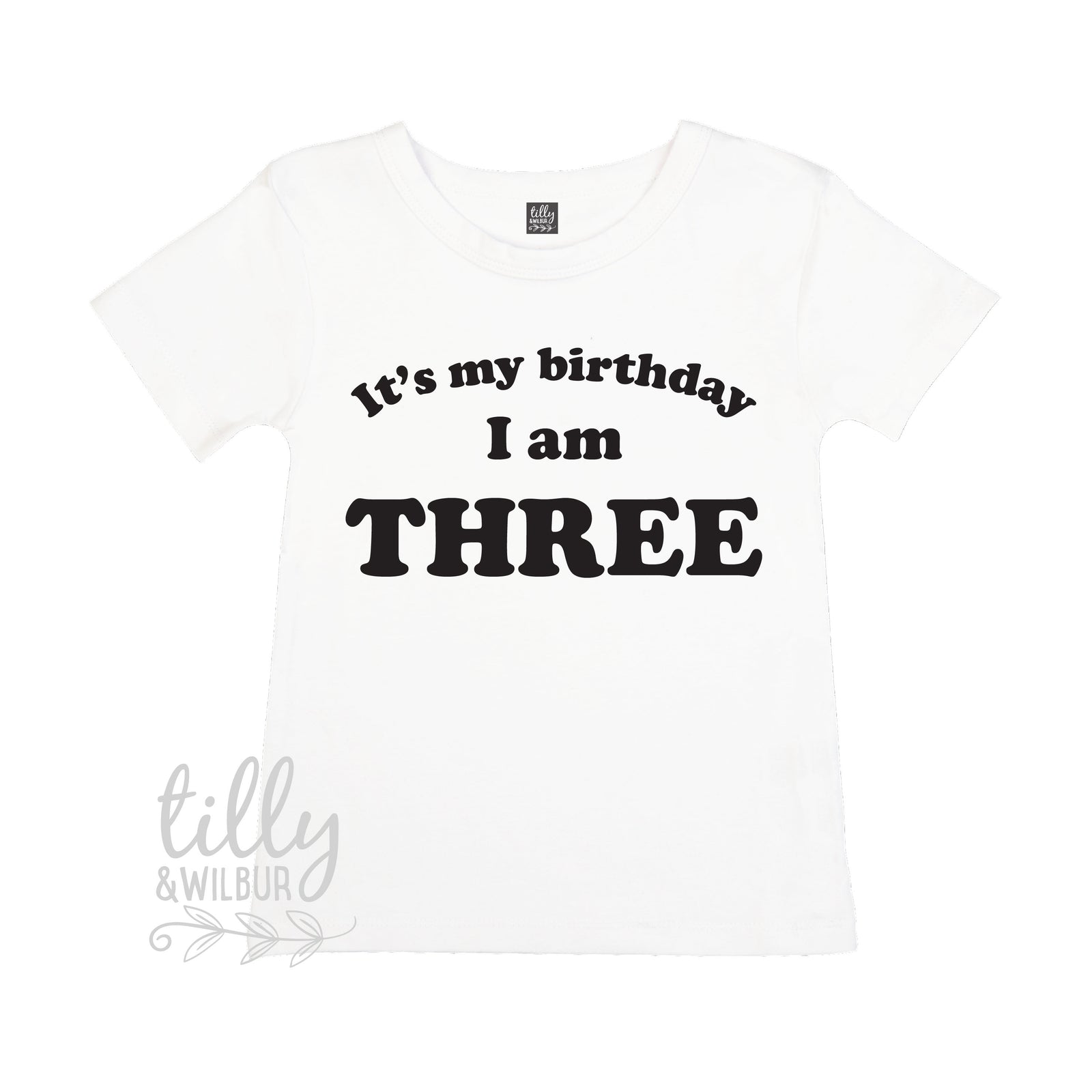 It&#39;s My Birthday I Am Three T-Shirt, I am Three Shirt, 3rd Birthday T-Shirt, Third Birthday T-Shirt, Three Today Shirt, Third Birthday Gift
