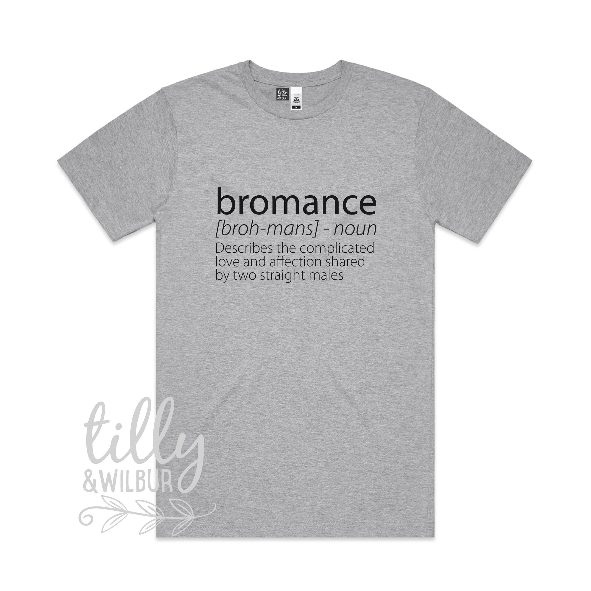 Bromance T-Shirt, Funny Bromance Tee For Men, Funny Men&#39;s Gift, Best Friend T-Shirt For Men, The Bromance Is Real, Brother Shirt, Brotherly