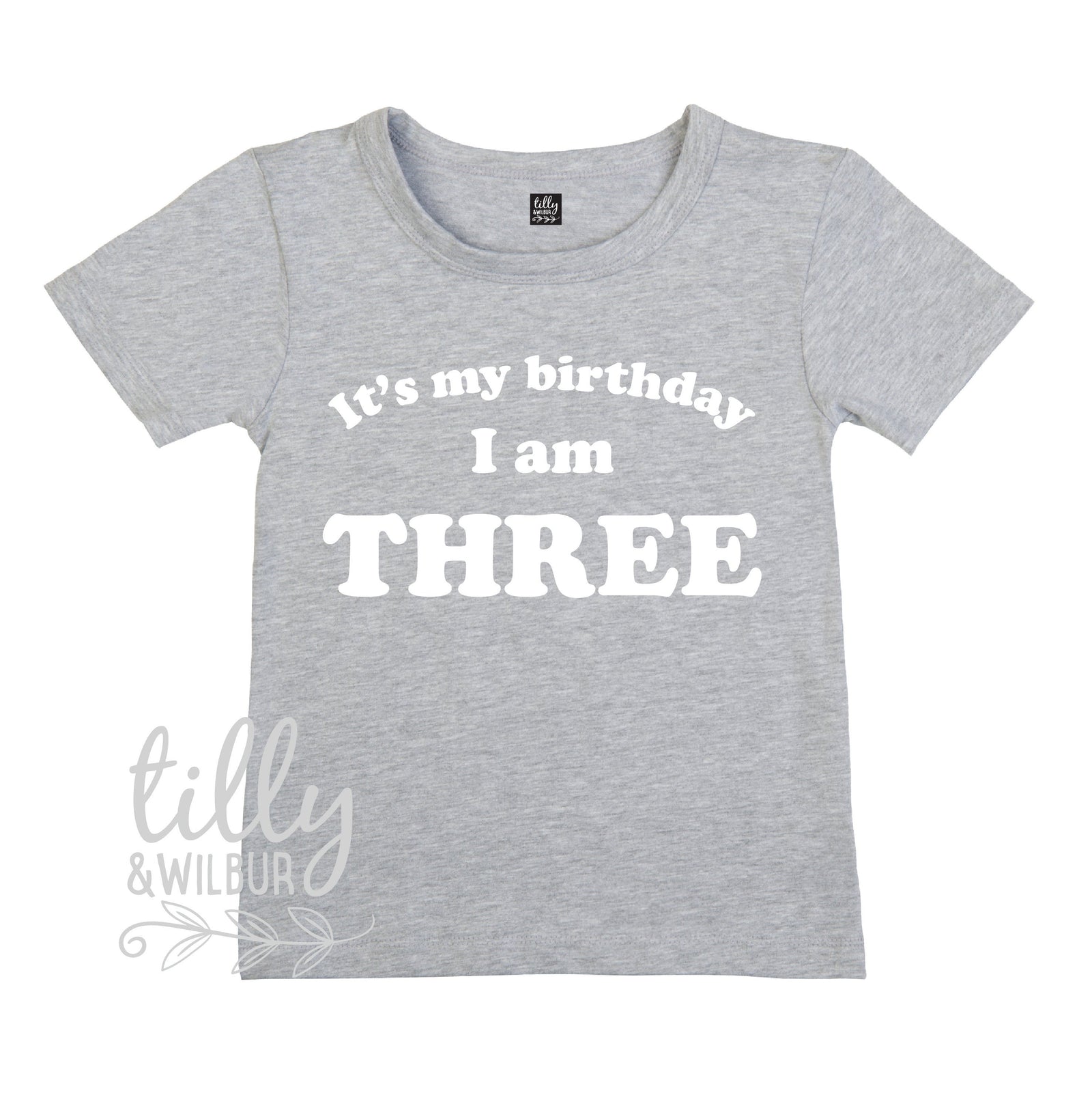 It&#39;s My Birthday I Am Three T-Shirt, I am Three Shirt, 3rd Birthday T-Shirt, Third Birthday T-Shirt, Three Today Shirt, Third Birthday Gift