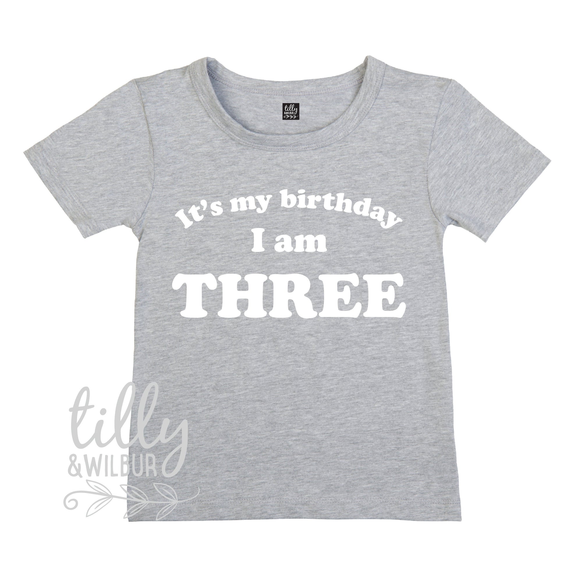 It&#39;s My Birthday I Am Three T-Shirt, I am Three Shirt, 3rd Birthday T-Shirt, Third Birthday T-Shirt, Three Today Shirt, Third Birthday Gift