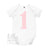 1st Birthday Bodysuit, First Birthday Bodysuit, 1st Birthday Gift, First Birthday Gift, One Today, Baby&#39;s First Birthday, Babys 1st Birthday