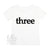 Three Birthday T-Shirt, 3rd Birthday Gift, Third Birthday Tee, Cake Smash Outfit, Three T-Shirt, 3 T-Shirt, Birthday Girl, Birthday Boy, 3
