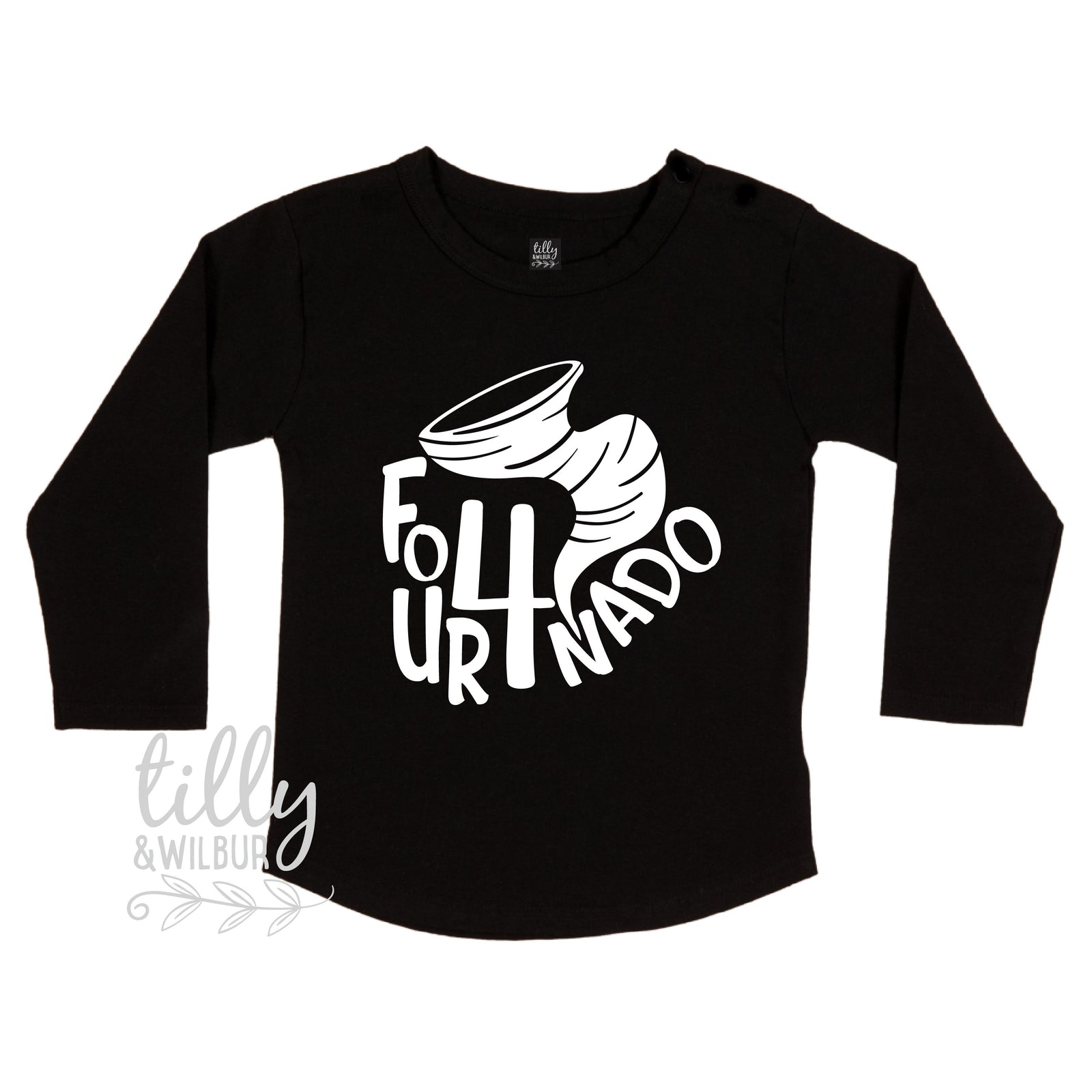 Fournado Birthday T-Shirt, Four Nado Birthday Shirt, 4th Birthday Gift, Four Birthday T-Shirt, 4th Birthday Tee, 4 Year Old Birthday Gift