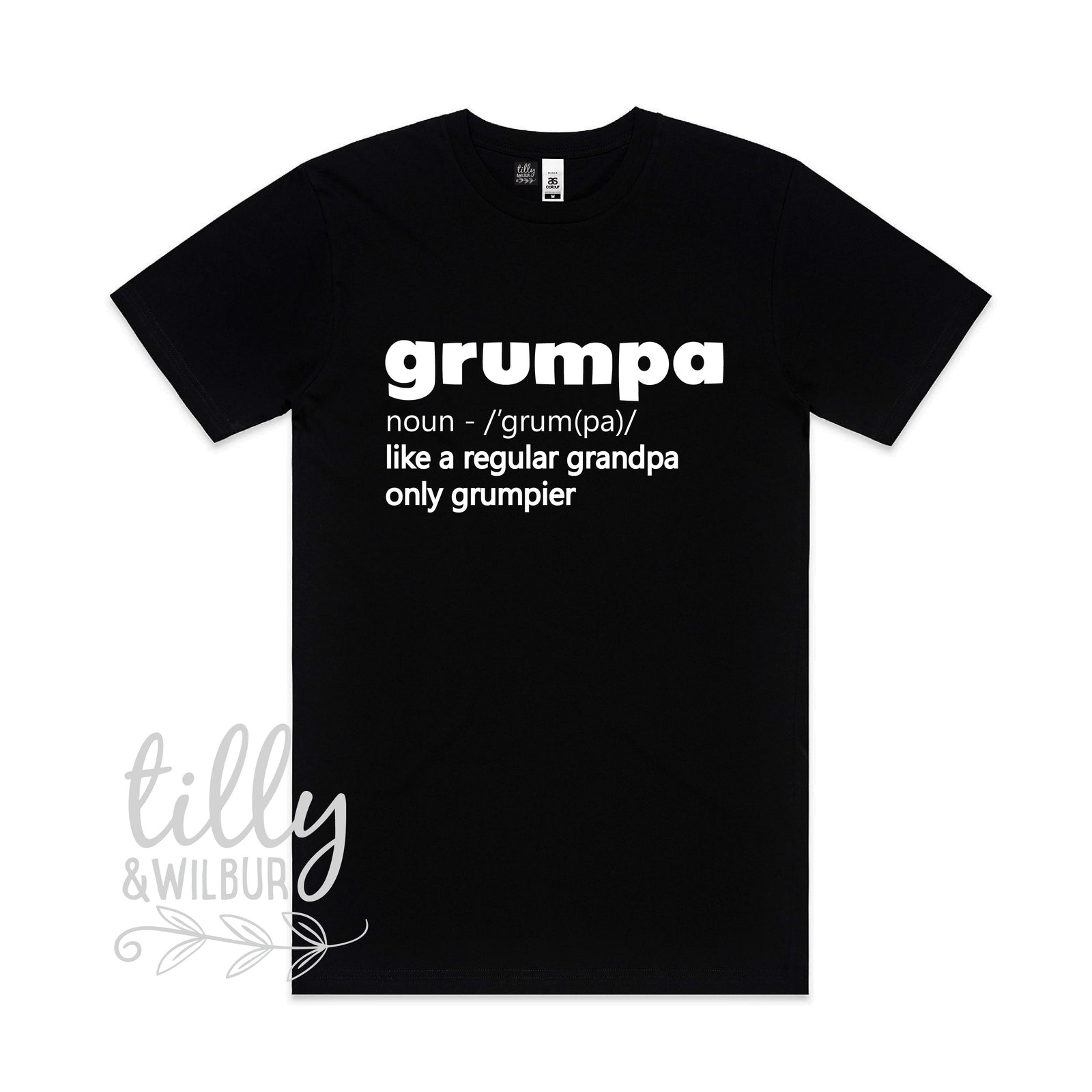 Grumpa Like A Normal Grandpa Only Grumpier Men&#39;s T-Shirt, Grandpa Gift, Grandad Gift, Grandparent Gift, Funny Grandpa Shirt, Dad Gift, Pop