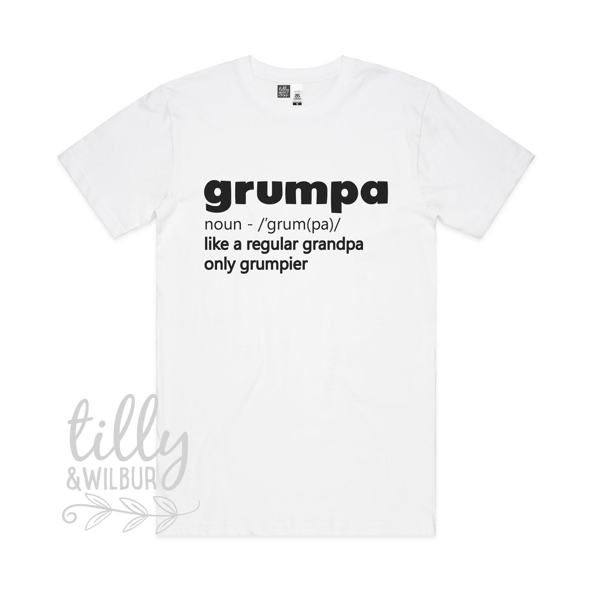 Grumpa Like A Normal Grandpa Only Grumpier Men&amp;#39;s T-Shirt, Grandpa Gift, Grandad Gift, Grandparent Gift, Funny Grandpa Shirt, Dad Gift, Pop