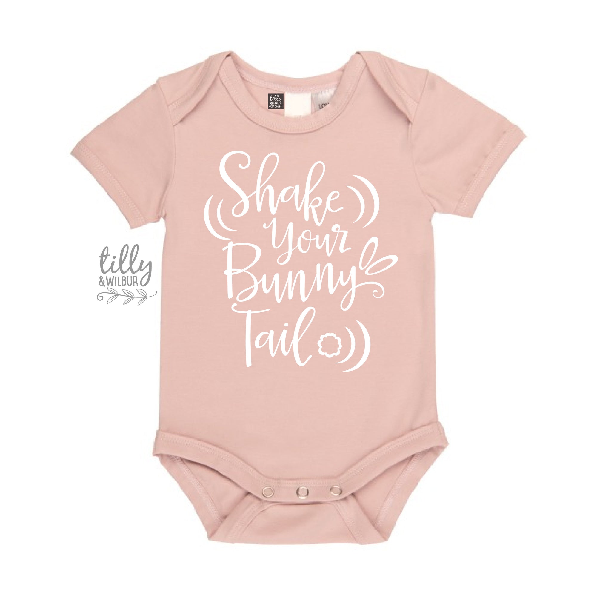 Shake Your Bunny Tail Easter Baby Bodysuit, Easter Bodysuit, First Easter Baby Bodysuit, Newborn Easter Gift, 1st Easter Gift, Baby Easter