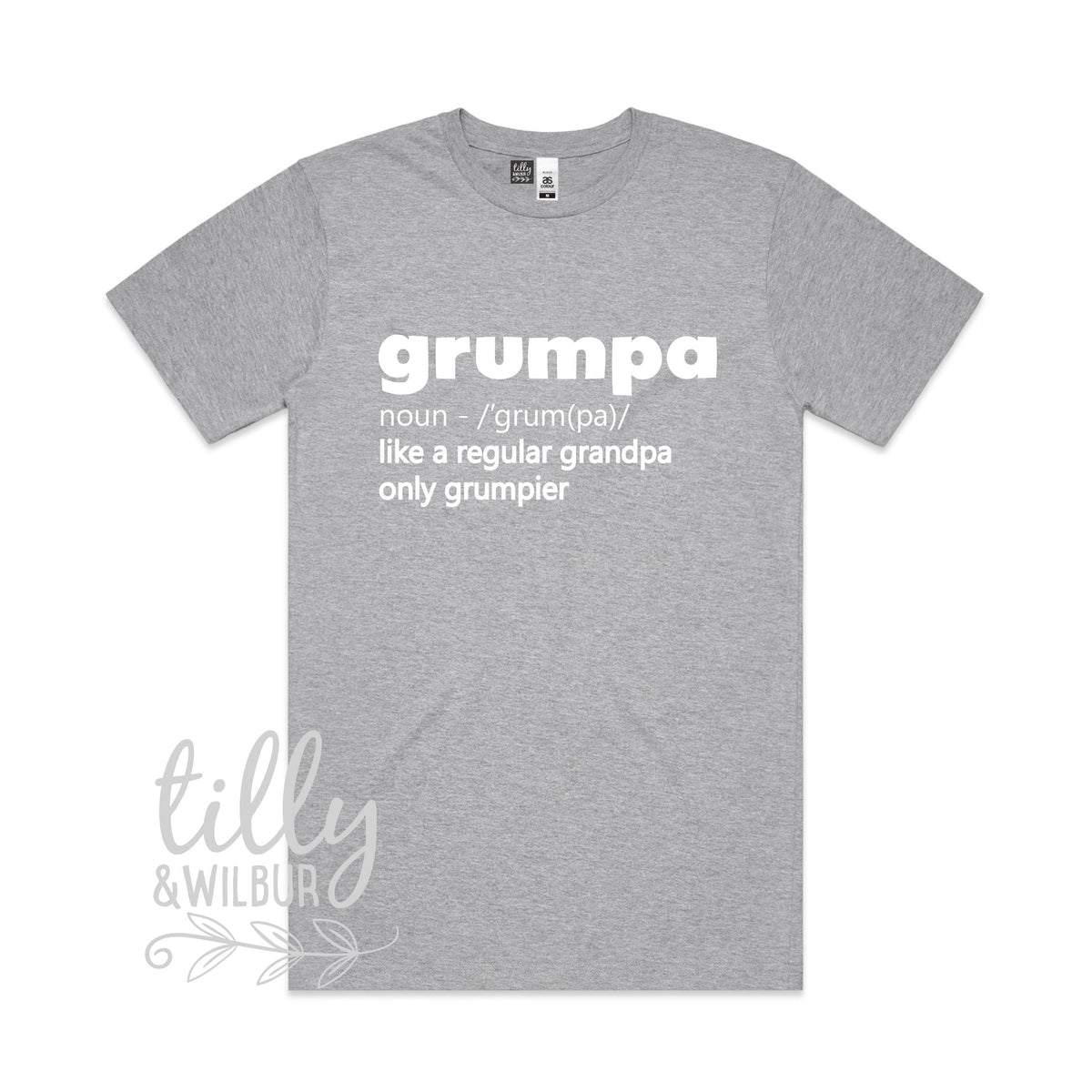Grumpa Like A Normal Grandpa Only Grumpier Men&amp;#39;s T-Shirt, Grandpa Gift, Grandad Gift, Grandparent Gift, Funny Grandpa Shirt, Dad Gift, Pop