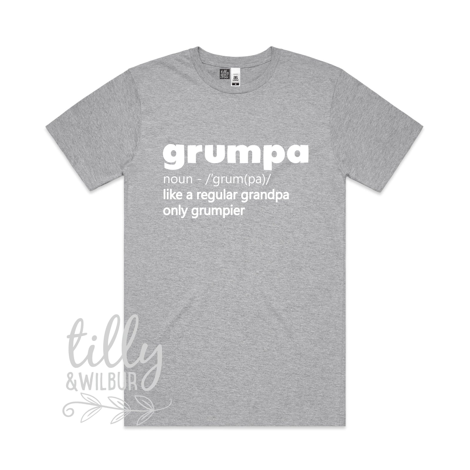 Grumpa Like A Normal Grandpa Only Grumpier Men&#39;s T-Shirt, Grandpa Gift, Grandad Gift, Grandparent Gift, Funny Grandpa Shirt, Dad Gift, Pop
