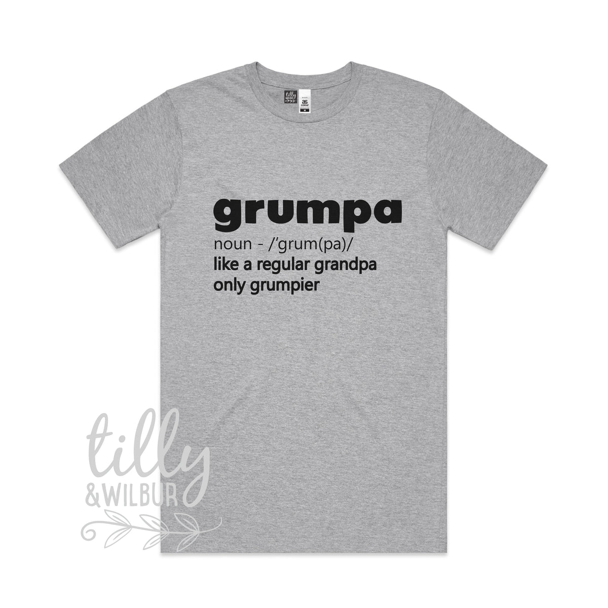 Grumpa Like A Normal Grandpa Only Grumpier Men&amp;#39;s T-Shirt, Grandpa Gift, Grandad Gift, Grandparent Gift, Funny Grandpa Shirt, Dad Gift, Pop