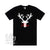 Personalised Reindeer Men&#39;s T-Shirt, Xmas Reindeer T-Shirt For Men, Reindeer Christmas Gift, Christmas T-Shirt Gift, Xmas Gifts For Him
